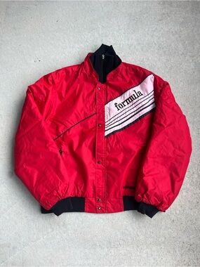 Vintage Ski-Doo Formula Racing Jacket 🇨🇦 | Y2K Moto Racing Bomber | Size 52